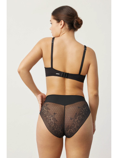 Черные корректирующие трусы Ysabel Mora 52280