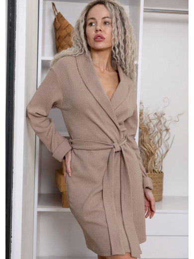 Жіночий халат із бавовни 1420-75004