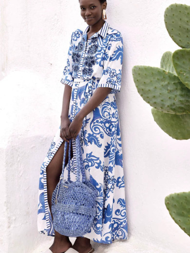 Пляжне плаття-сорочка Iconique IC26-038