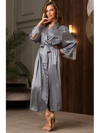 Жіночий довгий халат Джоанна 7319