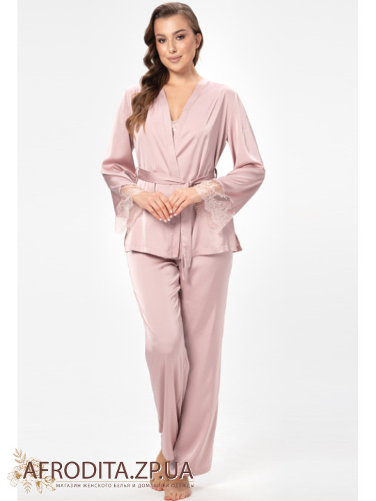 Женская пижама-тройка со штанами Shato 2504
