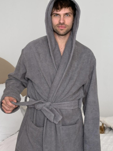 Махровый мужской халат Cosy 82716