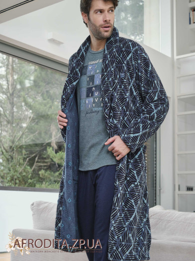 Чоловічий теплий халат Massana L736311