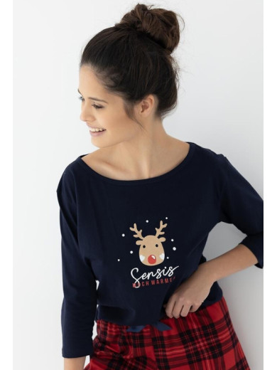 Жіноча піжама із шортами Sensis Myrtle