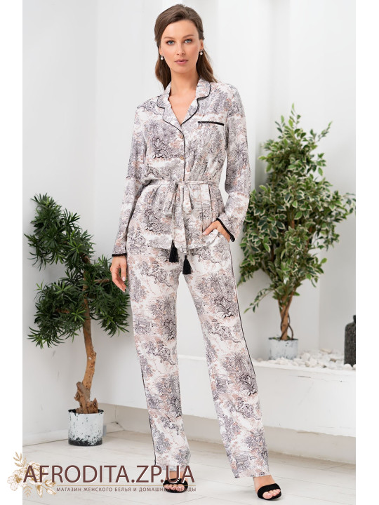  Жіноча піжама з брюками "Еліфант" 1696