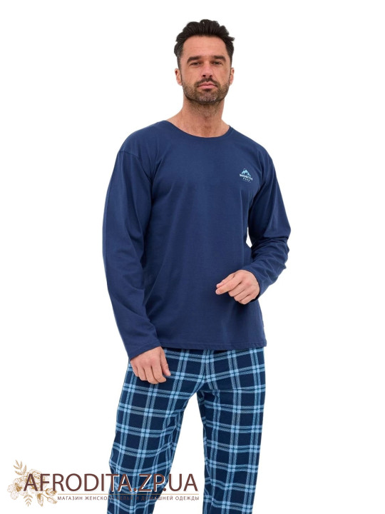 Пижама мужская из хлопка со штанами Cornette 82637