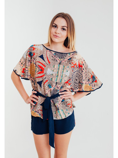 Пижама женская с шортами "Maya" 16132