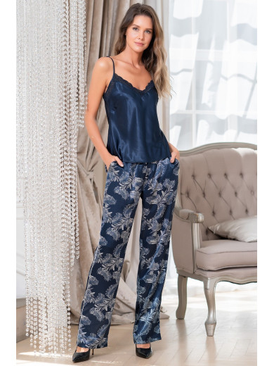 Жіноча піжама з брюками "Ванесса" 3776