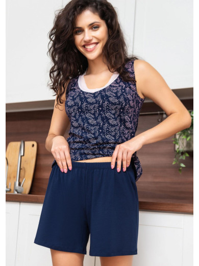 Пижама женская с шортами 1545-16018