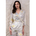 Шелковая женская пижама с брюками "Лилианна" 5995