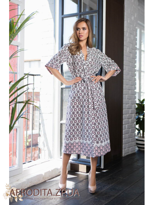 Довгий халат 