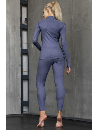 Женский термокомплект лонгслив + лосины 82472