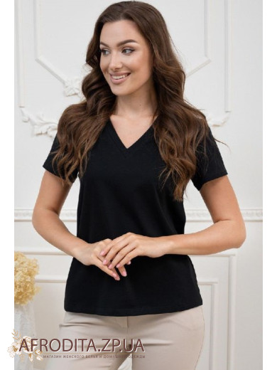 Женская футболка из хлопка Wiktoria 1523