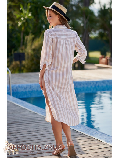 Пляжна сорочка з бавовни "Домінікана" 1404