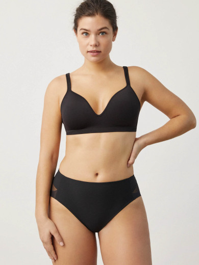 Черные утягивающие трусы Ysabel Mora 44288