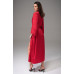 Женский длинный халат Джоанна 7319-2 красный