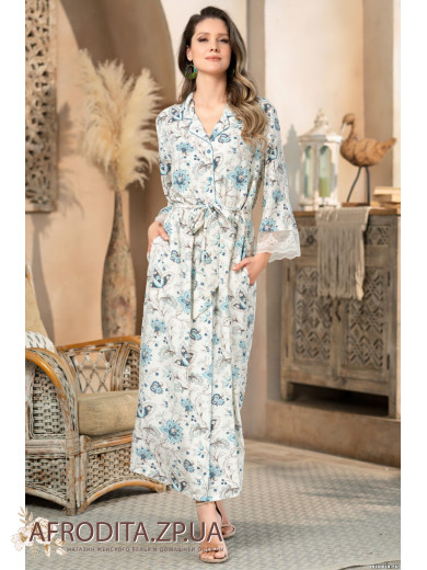 Довгий халат "Ніка" 1639