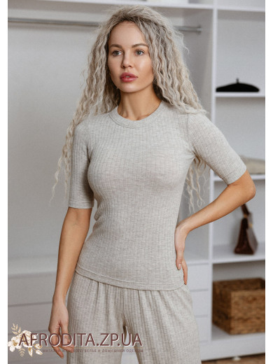 Джемпер з коротким рукавом 1487-81010