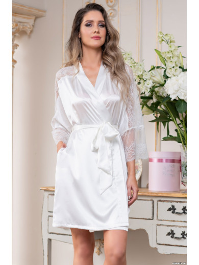  Жіночий атласний халат "Крістіна" 8893