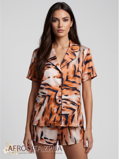Женская пижама с тигровым принтом Roksana 82769