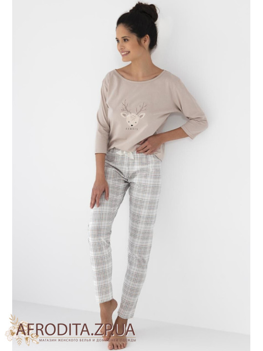 Жіноча піжама зі штанами Sensis Gaia