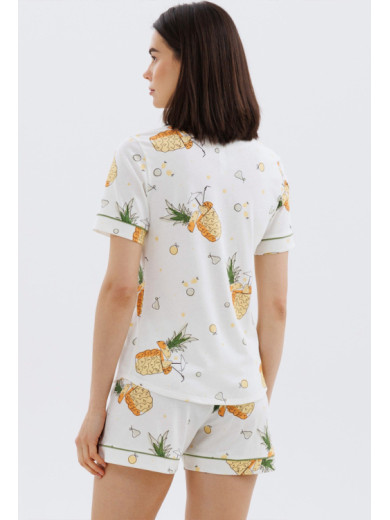 Жіноча піжама з шортами 1694-12340