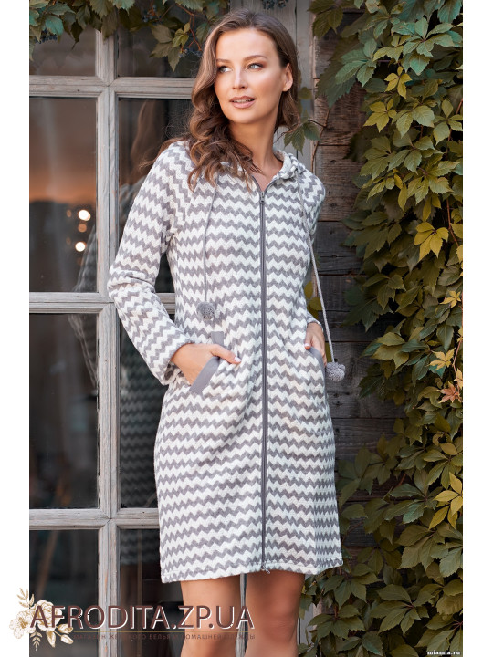 Халат на молнии "Миранда" 1277