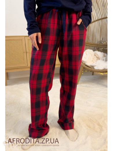 Женская пижама из фланели Cosy 82614