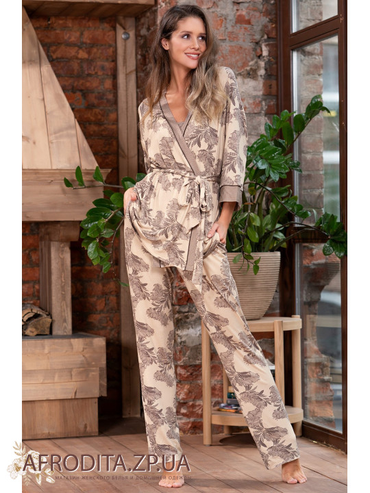 Пижама женская с брюками "Аэлита"1716