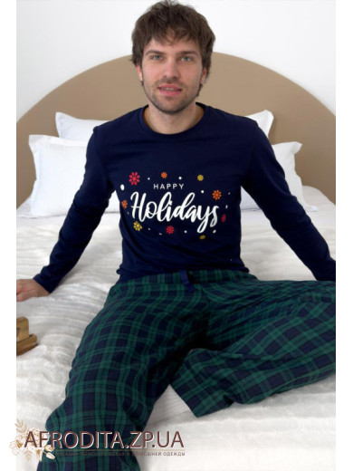 Мужская пижама со штанами Cosy 82611
