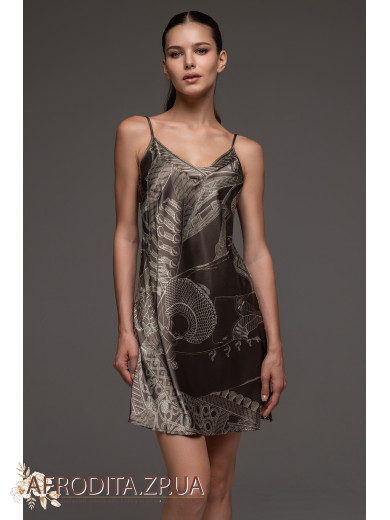 Женская шелковая сорочка Аиша 4311