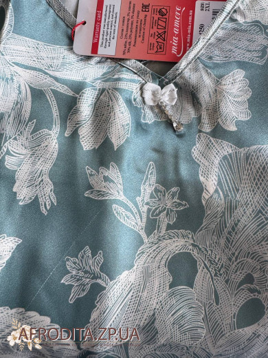 Женская шелковая сорочка Нинель 4250-2 небольшой брак