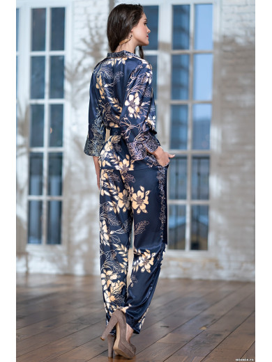 Жіноча піжама з брюками "Блюмарин" 8446-1