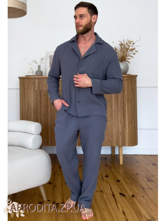 Мужская пижама со штанами Cosy 82602
