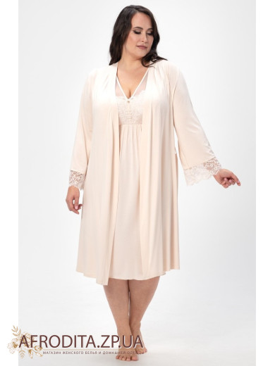 Женский халат из вискозы Shato 2519/1