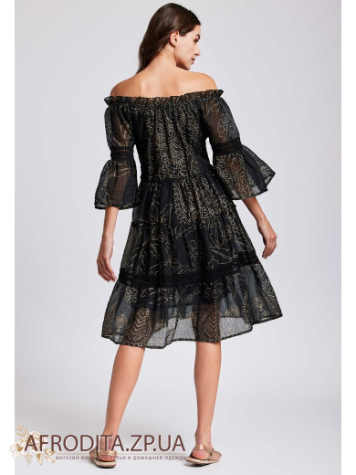 Туніка-сукня з бавовни David DB24-100