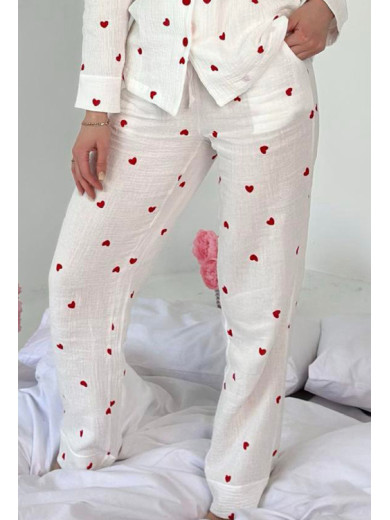Женская пижама из муслина Cosy M252PN