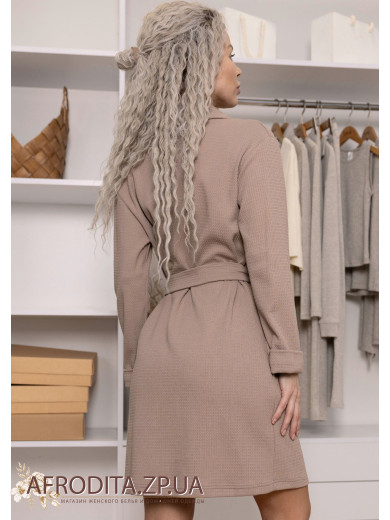 Жіночий халат із бавовни 1420-75004