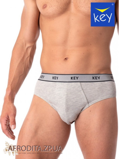 Чоловічі труси сліп Key MPP 222 світло-сірий