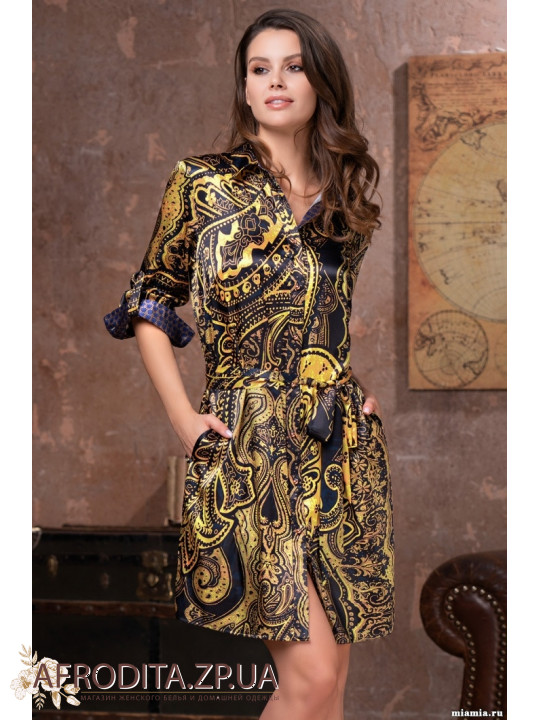 Женский халат "Армани Голд" 3497