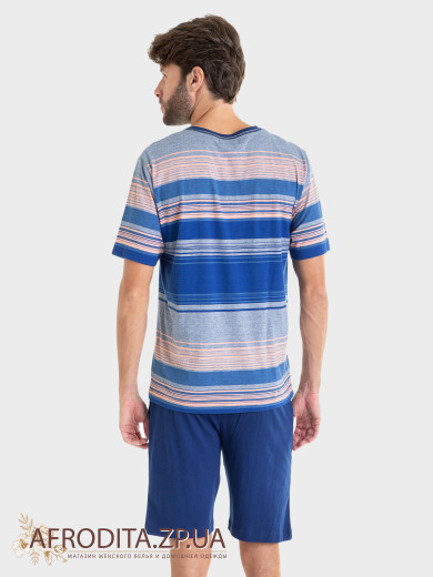  Піжама чоловіча з шортами Massana P231308