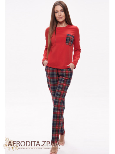 Пижама женская со штанами Wiktoria 1707