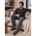 Мужская теплая пижама PIJAMONI PJ6100-7