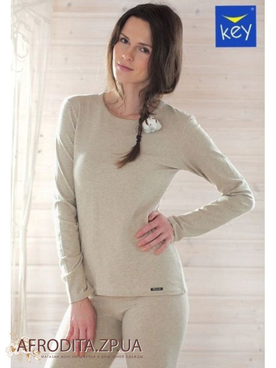 Женская термо-кофта LVD 729 1 бежевая