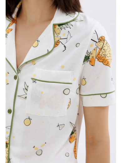 Жіноча піжама з шортами 1694-12340