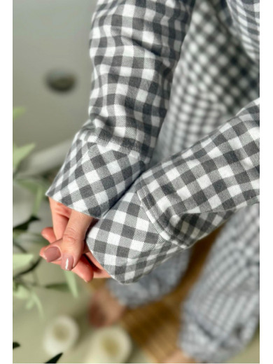 Фланелевая женская пижама Cosy 82671