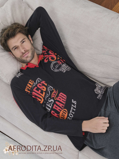 Пижама мужская с брюками Massana P731310