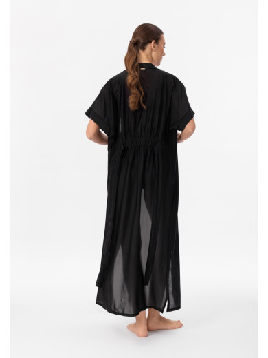Чорна пляжна туніка Marc&Andre CU26-06
