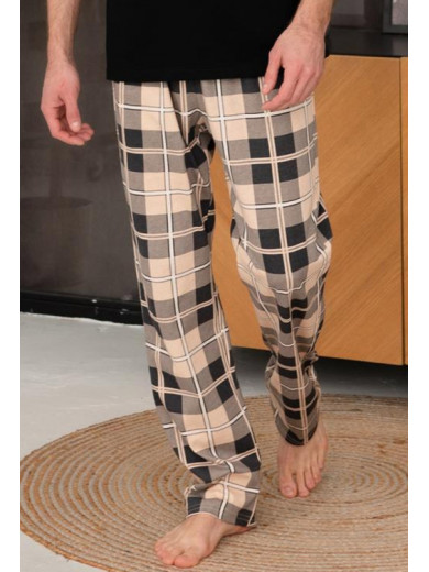 Мужская пижама из хлопка со штанами Cosy 82593