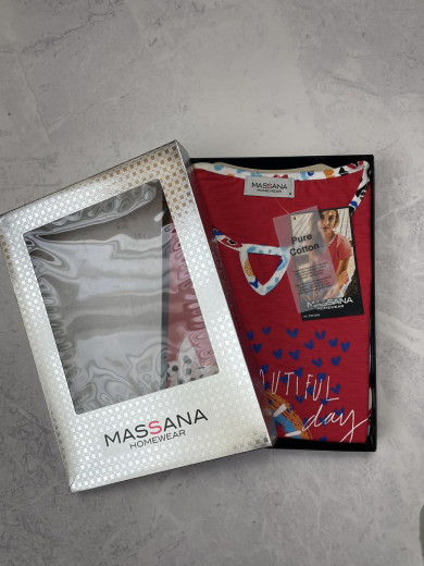 Женская пижама с бриджами Massana P231246